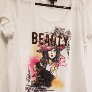 Style & Co graphic top